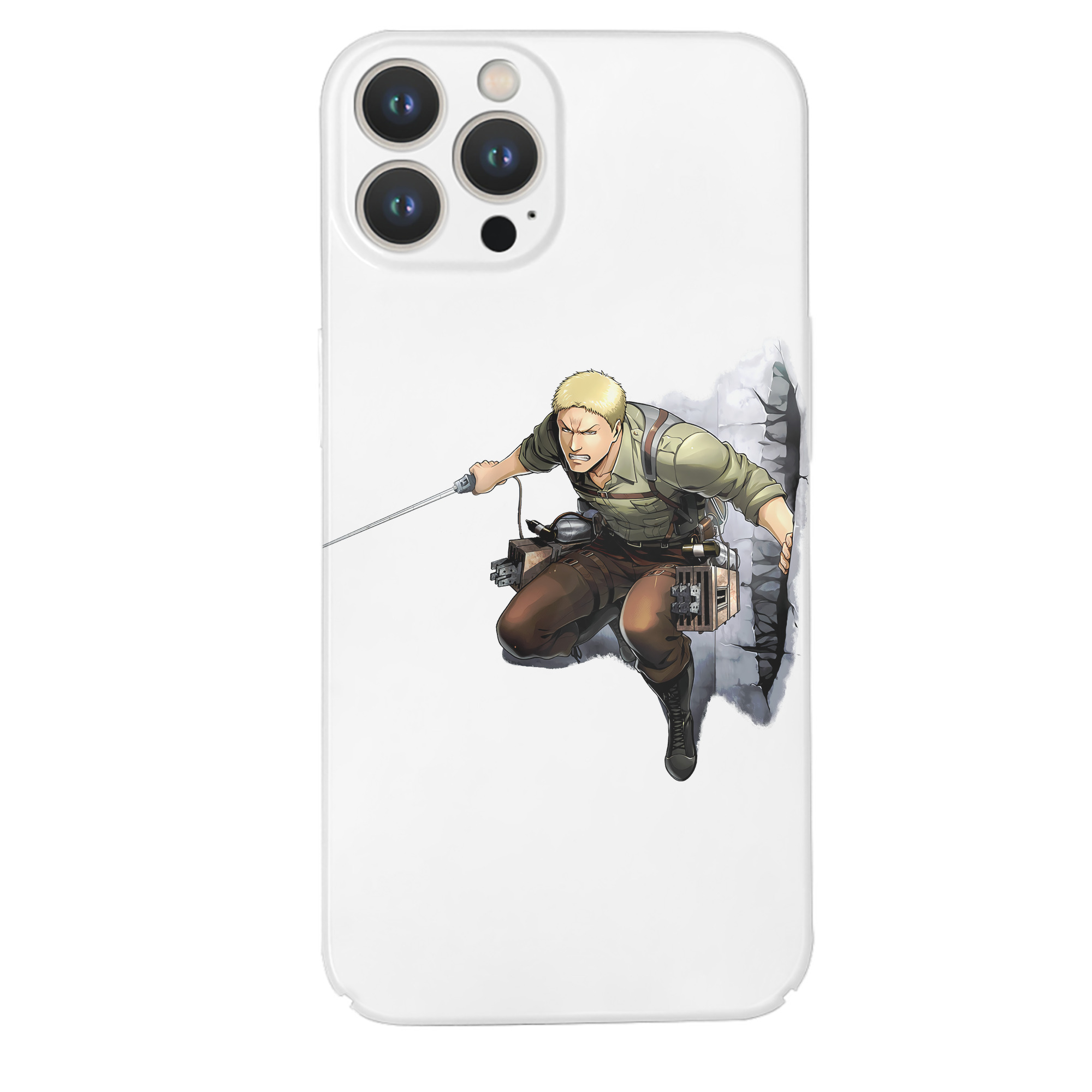 （画像用） 進撃の巨人 ライナー・ブラウン Attack on Titan Reiner Braun 【iPhone 14シリーズ対応】ハードケース